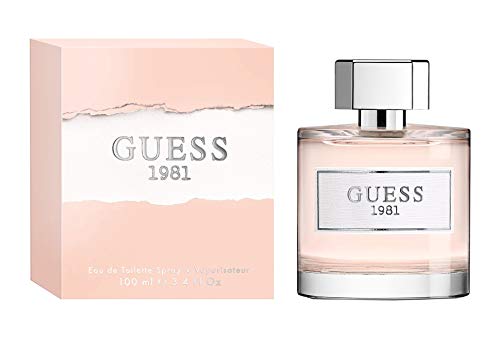 Guess 1981 Eau De Toilette for Women | Iconic Vintage Floral Long Lasting Luxury Designer Perfume