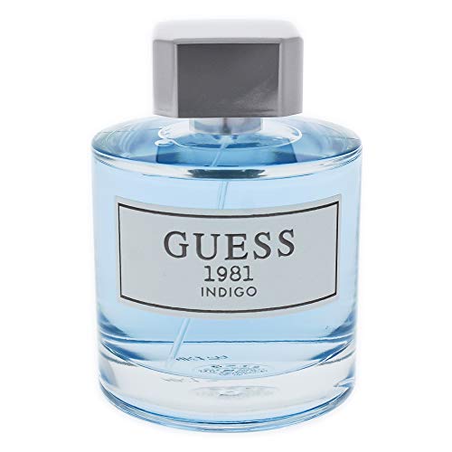 Guess 1981 Indigo Eau De Toilette for Women | Iconic Vintage Floral Long Lasting Luxury Designer Perfume
