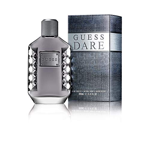 Guess Dare Homme Eau De Toilette for Men | Bold Aromatic Long Lasting Luxury Designer Perfume