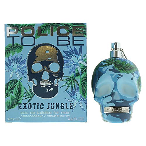Police To Be Exotic Jungle Eau de Toilette for Men | Tropical Fruity Spicy Fragrance | Long Lasting Perfume