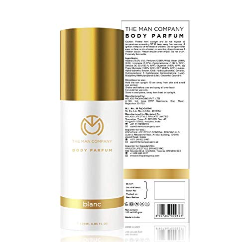The Man Company Blanc Body Perfume