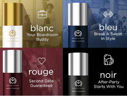 The Man Company Body Perfume, Pack of 4