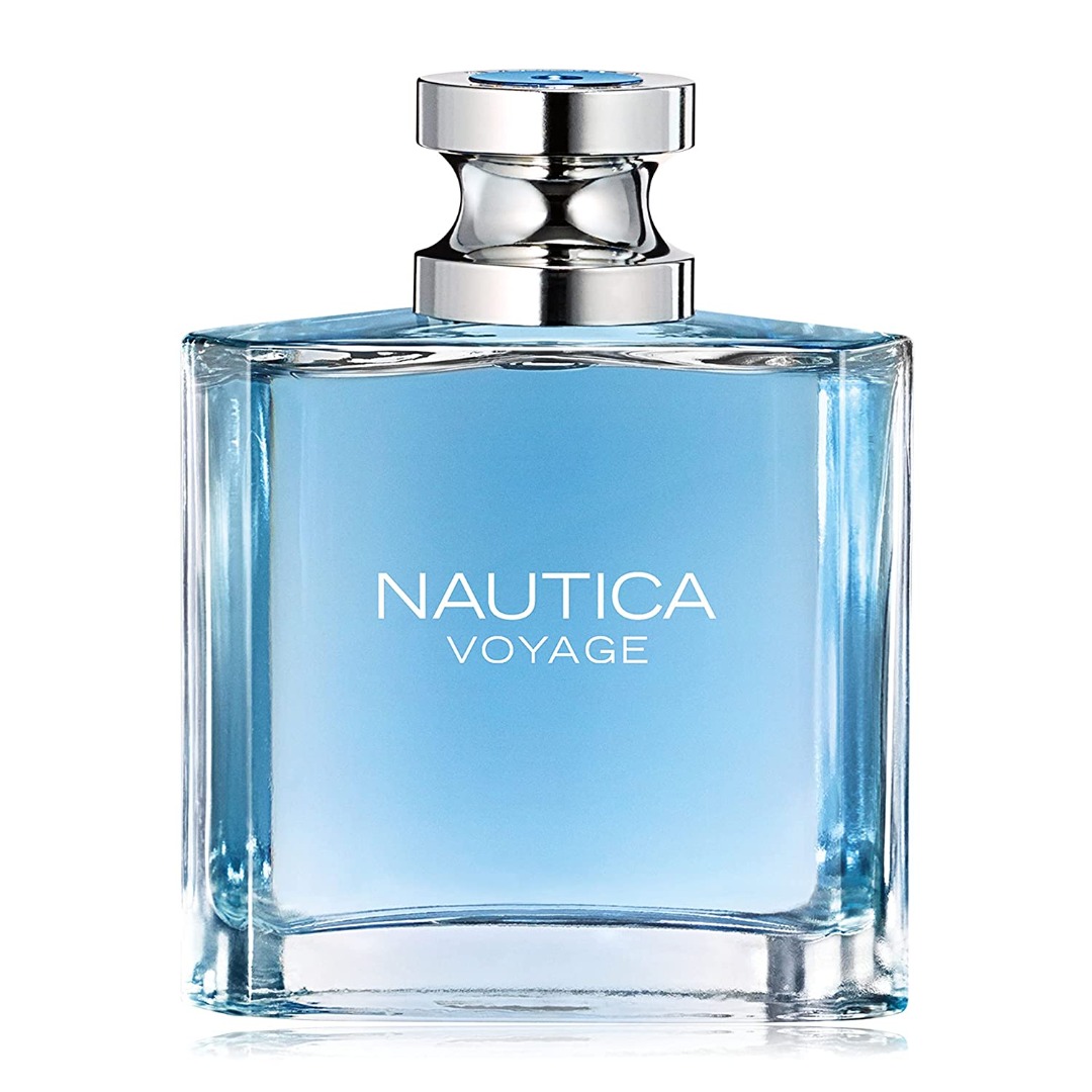 Nautica Voyage Eau de Toilette for Men | Aquatic Fresh Woody Fragrance | Long Lasting Designer Perfume
