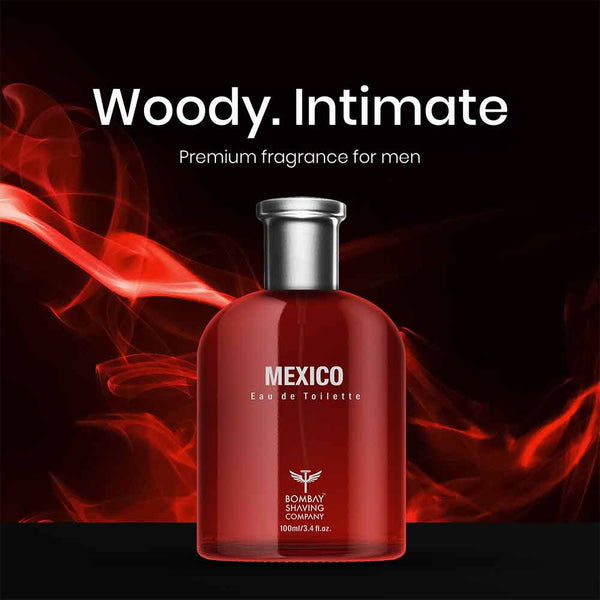 Bombay Shaving Company Mexico EDT Perfume for Men | Adventurous Aromatic Long Lasting Premium Fragrance