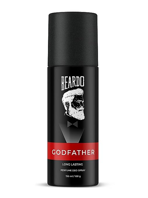 Beardo Godfather Perfume Deo Spray for Men 1 | Iconic Aromatic Long Lasting Premium Deodorant