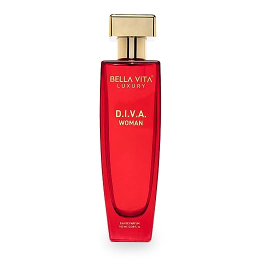 Bella Vita D.I.V.A Eau De Parfum for Women | Premium Bergamot Floral Long Lasting Elegant Fragrance
