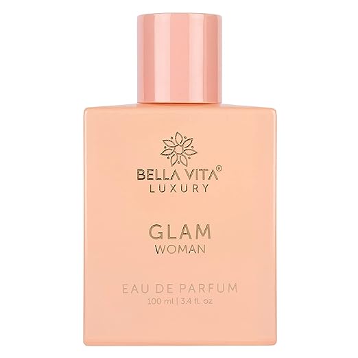 Bella Vita Eau De GLAM Women Parfum | Romantic Jasmine Floral Long Lasting Premium Fragrance