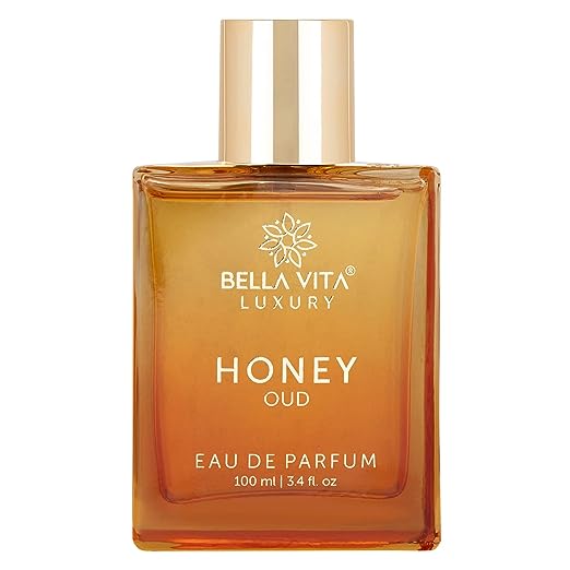 Bella Vita Honey OUD Eau De Perfume Unisex | Premium Honey Oud Floral Fruity Long Lasting Luxury Fragrance