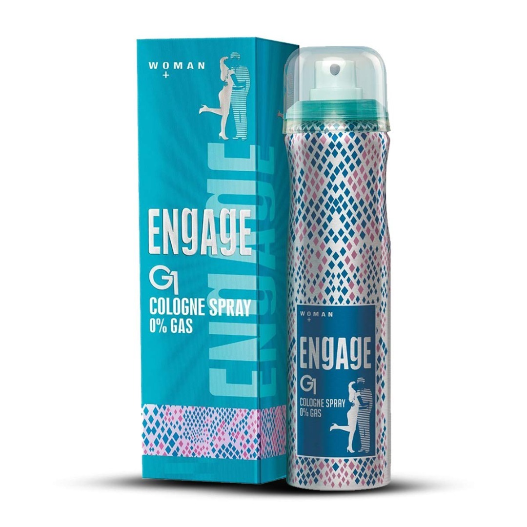 Engage G1 Cologne No Gas Perfume for Women | Floral Sweet Skin Friendly Long Lasting Cologne