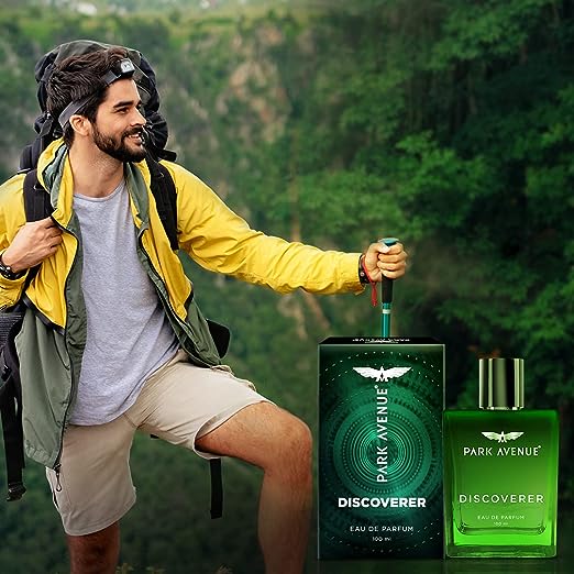 Park Avenue Men Perfume Discoverer Eau De Parfum | Premium Aromatic Long Lasting Adventurous Fragrance