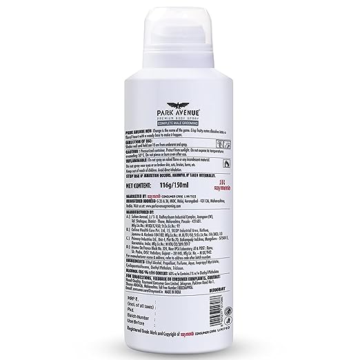 Park Avenue Neo Signature Deo for Men 1 | Signature Aromatic Long Lasting Premium Deodorant