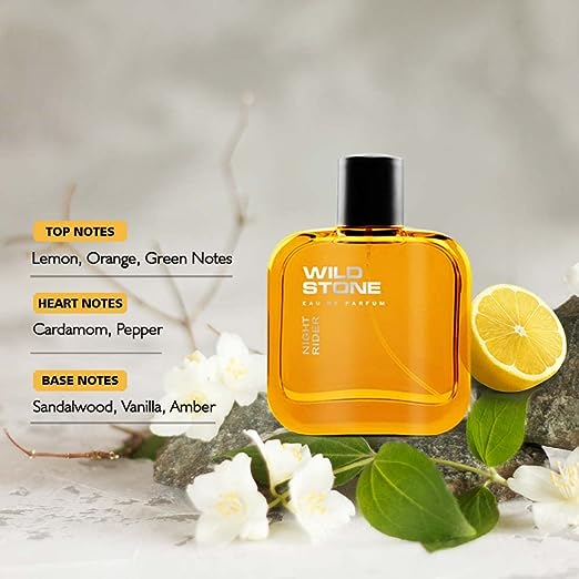 Wild Stone Night Rider Long Lasting Eau De Parfum for Men | Bold Aromatic Premium Night Fragrance