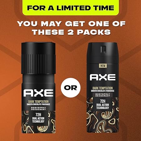 Axe Dark Temptation Mens Deodorant Long Lasting Deodorant