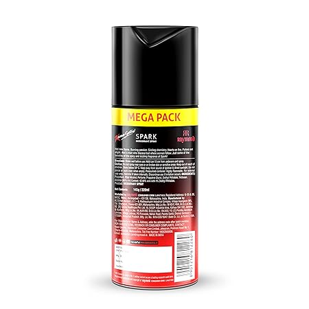 Kama Sutra Spark Deodorant Spray for Men | Long Lasting Aromatic Bold Sensual Body Spray