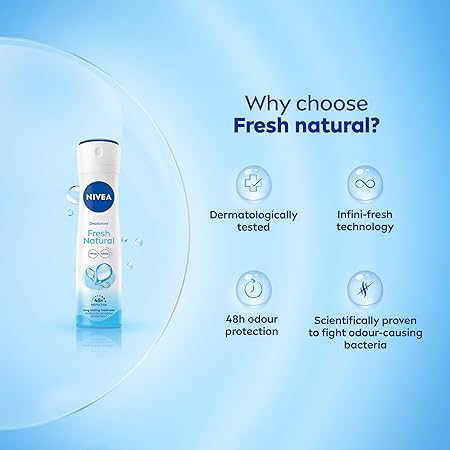NIVEA Women Fresh Natural Deodorant