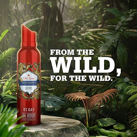 Old Spice Lionpride Deodorant Perfume Body Spray For Men