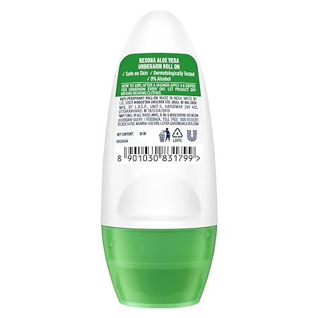 Rexona Aloe Vera Underarm Roll On Deodorant For Women