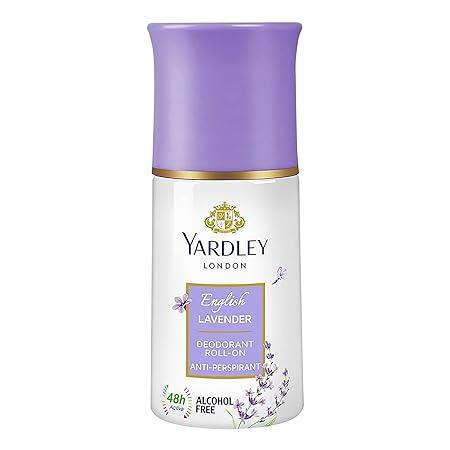 Yardley London English Lavender Anti Perspirant Deodorant Roll On For Women Floral