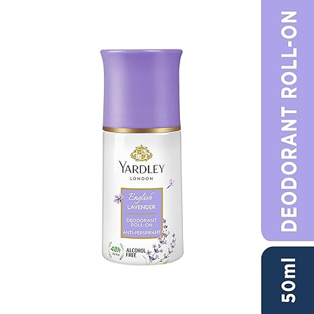 Yardley London English Lavender Anti Perspirant Deodorant Roll On For Women Floral