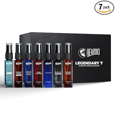 Beardo Legendary 7 Assorted Perfume Gift Set for Men