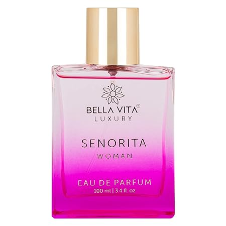 Bella Vita Luxury Senorita Eau De Parfum with Yuzu and Magnolia | Premium Floral Fruity Long Lasting Fragrance for Women