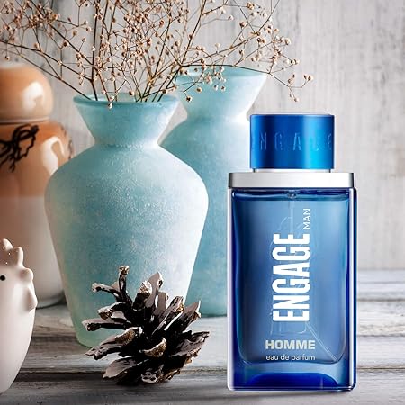 Engage Homme Eau De Parfum for Men 90ml | Aromatic Masculine Skin Friendly Long Lasting Perfume