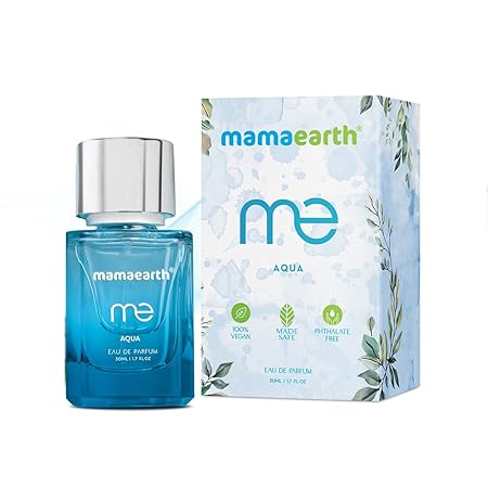 Mamaearth ME Aqua Eau De Parfum Perfume for Women | Wave of Freshness Aquatic Long Lasting Skin Safe Fragrance