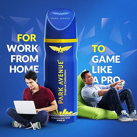 Park Avenue Good Morning Combo Perfume for Men Pack of 2 | Fresh Aromatic Long Lasting Body Spray Combo
