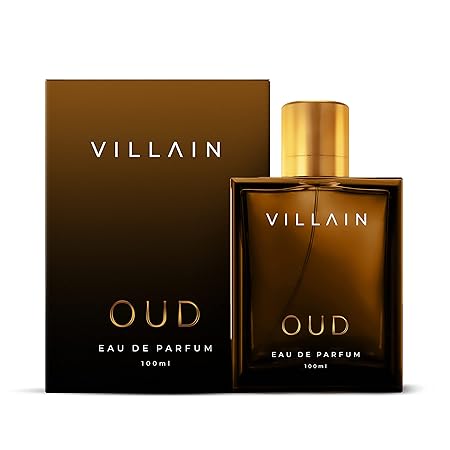 VILLAIN OUD Eau De Parfum for Men 100ml | Premium Oriental Oud Long Lasting Luxury Fragrance