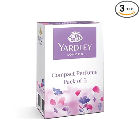 Yardley London Compact Perfume Tripack 18ml Pack of 3 | Long Lasting Travel Friendly Gentleman Variety Combo