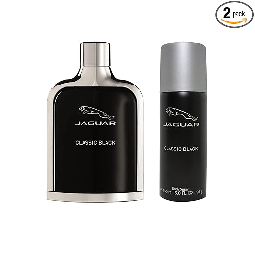 Jaguar Classic Black Eau de Toilette & Deodorant Spray