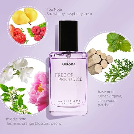 MINISO Free of Prejudice Aurora Eau De Toilette Long Lasting Perfume for Women | Modern Floral Affordable Premium