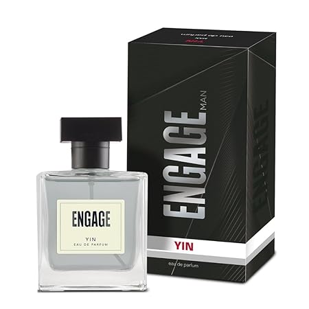 Engage Yin Eau De Parfum for Men | Fruity Floral Skin Friendly Long Lasting Perfume