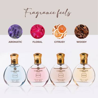 Carlton London Euphoria Perfume Gift Set For Women, Pack of 4