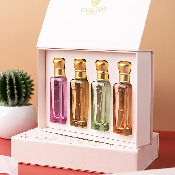 Carlton London Fantasy Perfume Gift Set For Women, Pack of 4
