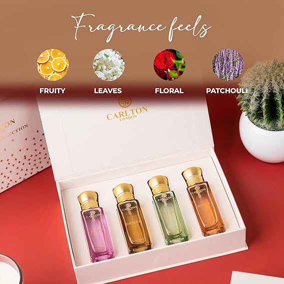 Carlton London Fantasy Perfume Gift Set For Women, Pack of 4