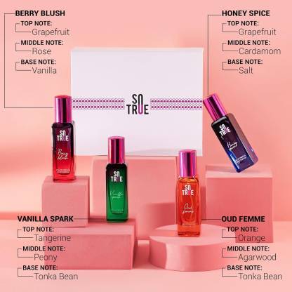 Sotrue Perfume For Women Gift Set Eau De Parfum, Pack of 4