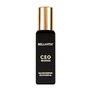 Bella Vita Luxury CEO Woman Eau De Parfum with Bergamot Tonka and Vanilla | Premium Travel Long Lasting Woody Fruity Fragrance