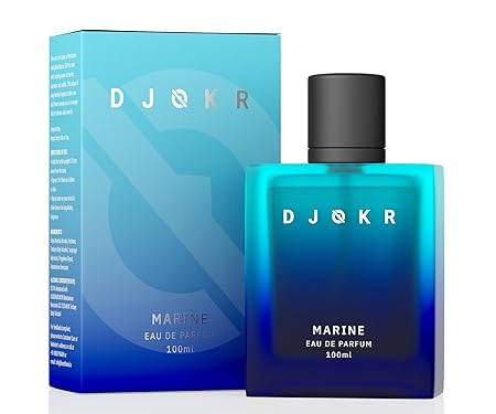 Djokr Marine Perfume for Men Eau De Parfum | Premium Aquatic Long Lasting Fresh Fragrance
