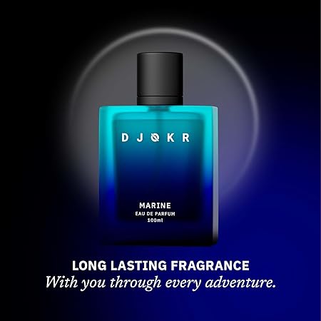 Djokr Marine Perfume for Men Eau De Parfum | Premium Aquatic Long Lasting Fresh Fragrance