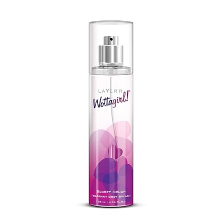 Layerr Wottagirl Secret Crush Body Splash for Women | Romantic Floral Long Lasting Body Spray