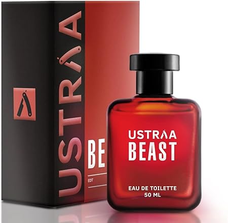 Ustraa Beast Eau De Toilette Perfume for Men | Bold Aromatic Long Lasting Premium Fragrance