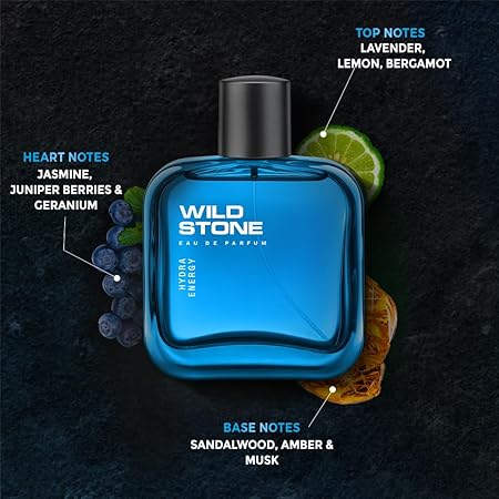 Wild Stone Hydra Energy Premium Eau De Parfum for Men