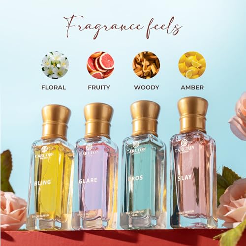 Carlton London Dazzle Women Perfume Gift set, Premium, Pack of 4