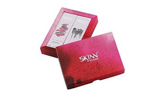 Skinn by Titan, Raw & Celeste Long Lasting Perfume Gift Set for Couples, Pack of 2
