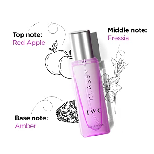 The Woman Company TWC EDP Classy Eau De Parfum for Women | Specially Curated Long Lasting Premium Perfume