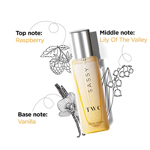 The Woman Company TWC EDP Sassy Eau De Parfum Tangy and Sweet for Women | Specially Curated Long Lasting Perfume