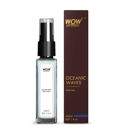 WOW Skin Science Men Oceanic Waves Aqua Eau De Parfum | Premium Valentine's Day Gift Fragrance