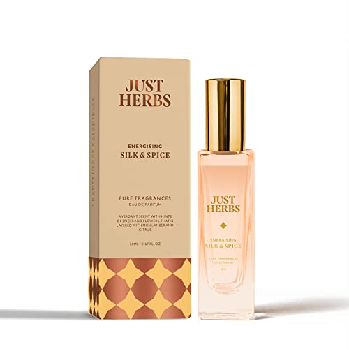 Just Herbs Long Lasting Scent Luxury Perfume for Men and Women Pocket Parfum EDP Silk and Spice