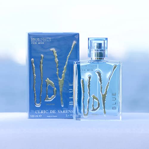Ulric de Varens Men's Blue Wood Eau De Toilette Spray